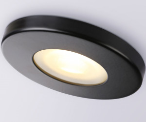 TN1181 BK черный IP44 GU5.3 D85*34