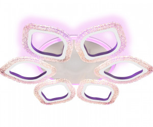 FA4503/6 WH белый 90W 3000K+BL/4200K+PU/3000K+6400K D560*75 (ПДУ ИК)