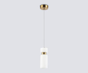 LH56122 BS/FR латунь/белый матовый E14 max 40W D65*1500