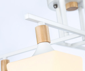 TR9495/4 WH/FR белый/белый матовый E27/4 max 40W D495*280