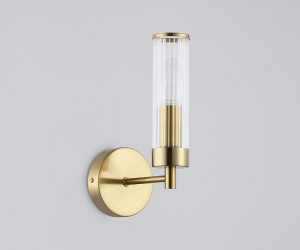 LH55164 BS/CL латунь/прозрачный E14 max 40W 155*100*245