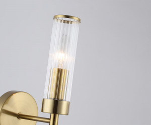 LH55164 BS/CL латунь/прозрачный E14 max 40W 155*100*245