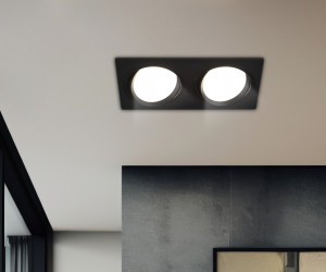 TN51920/2 BK черный GX53 max 12W 220*115*23