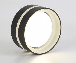 TN5421 SBK/FR черный песок/белый матовый GX53 IP20 D95*60