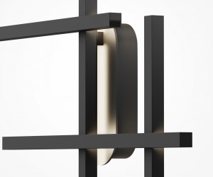 Настенный светильник (бра) Maytoni MOD248WL-L24BK