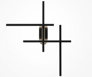 Настенный светильник (бра) Maytoni MOD248WL-L24BK