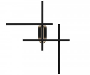 Настенный светильник (бра) Maytoni MOD248WL-L24BK