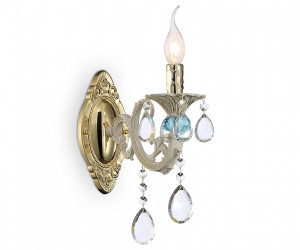 TR4932 GD/WH/CL золото/белый/прозрачный E14 max 40W 400*120*270