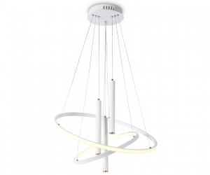 FL5371/2+3 WH белый 93W 3000K/4200K/6400K+4200K D600/400*1200 (ПДУ ИК)