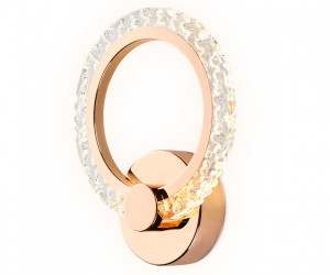 FA419 GD золото 6400K/3000K/4200K 12W 230*190*60