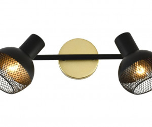 МС-DA5999/2 GD+BK (10) светильник потолочный [01101394]