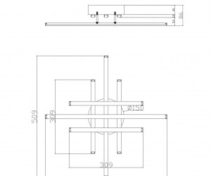 Потолочный светильник Freya FR6024CL-L42B