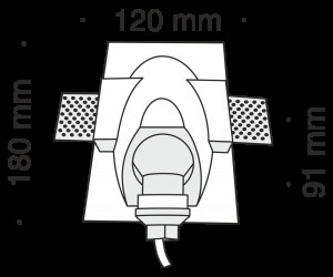Встраиваемый светильник Technical DL012-1-01W