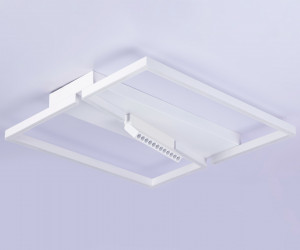 FL51465/1+1 WH белый 85W 3000K-6400K+4200K 600*600*110 (ПДУ РАДИО 2.4G)