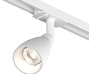 DK6050-WH Трековый светильник IP 20, 15 Вт, GU10, белый, алюминий, пластик