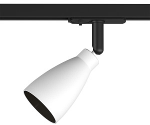 DK6050-BW+BK Трековый светильник IP 20, 15 Вт, GU10, черный с белым, алюминий, пластик