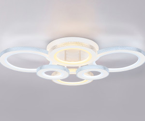 FA8874/4+2 WH белый 3000K-6400K 76W 800*570*165 (ПДУ ИК)