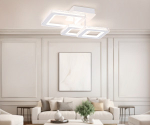 FA8877/3 WH белый 3000K-6400K 62W 410*290*170 (ПДУ ИК)