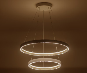 FL5862/2 WH белый 45W 3000K/4200K/6400K D600/400*830 (без ПДУ)