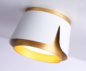 TN71221 WH/GD белый/золото GX53 D100*66