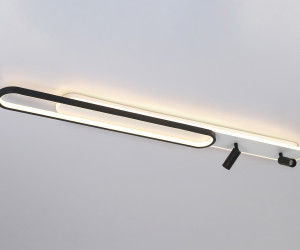 FL5111/2+2 WH/BK белый/черный 92W 3000K/4200K/6400K+4200K 1200*120*110 (ПДУ ИК)