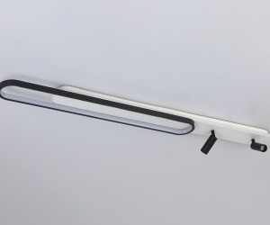 FL5111/2+2 WH/BK белый/черный 92W 3000K/4200K/6400K+4200K 1200*120*110 (ПДУ ИК)