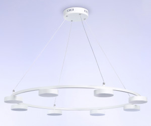 FL51761/1+8 WH белый 3000K/4200K/6400K 67W D1000*1000 (ПДУ ИК)