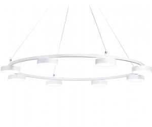 FL51761/1+8 WH белый 3000K/4200K/6400K 67W D1000*1000 (ПДУ ИК)