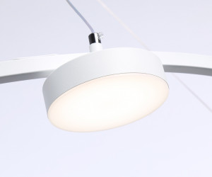 FL51761/1+8 WH белый 3000K/4200K/6400K 67W D1000*1000 (ПДУ ИК)