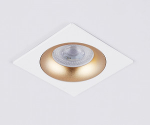 TN102728 WH/GD белый/золото GU5.3 92*92*23