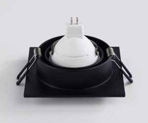 TN102729 BK черный GU5.3 92*92*23