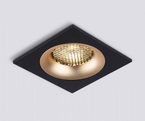 TN102730 BK/GD черный/золото GU5.3 92*92*23