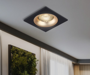 TN102730 BK/GD черный/золото GU5.3 92*92*23