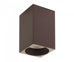 DK2009-CH Светильник накладной IP 20, 50 Вт, GU10, коричневый, алюминий