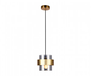 TR3645 GD/SM золото/дымчатый E27 max 40W D180*950