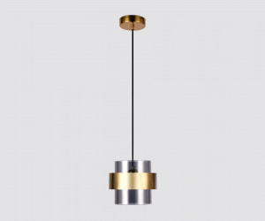 TR3645 GD/SM золото/дымчатый E27 max 40W D180*950