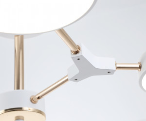 FL516333/6 WH/FGD белый/золото 108W 3000-6000K D780*210 (без ПДУ)