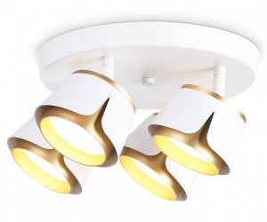 TN71241/4 WH/GD белый/золото GX53/4 D250*147