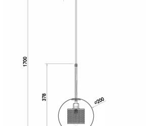 Подвесной светильник Freya FR8018PL-01N