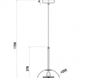 Подвесной светильник Freya FR8018PL-01N
