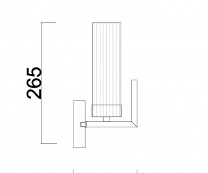 Настенный светильник (бра) Freya FR5214WL-01BS