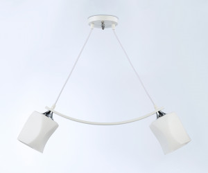 TR303154/2 WH/CH/FR белый/хром/белый матовый E27/2 max 40W 640*115*410