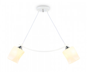 TR303154/2 WH/CH/FR белый/хром/белый матовый E27/2 max 40W 640*115*410