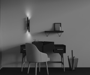 Настенный светильник (бра) Technical C082WL-24W2.7K-B