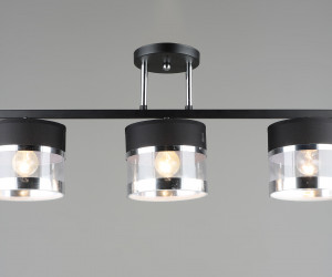 Потолочная люстра SL7996-3 BK+CR 000060450