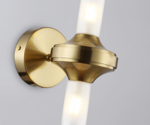 LH55362/2 BS/CL латунь/прозрачный G9/2 max 30W 150*100*320