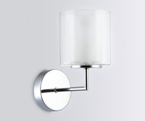 LH56005 СH/FR хром/белый матовый E14 max 40W 190*120*220