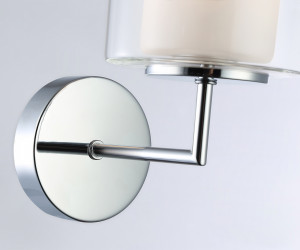 LH56005 СH/FR хром/белый матовый E14 max 40W 190*120*220