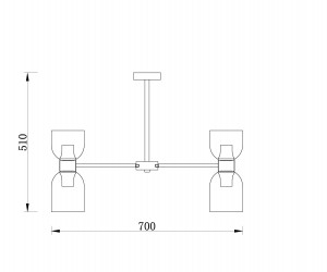Подвесной светильник Freya FR5203PL-10CH