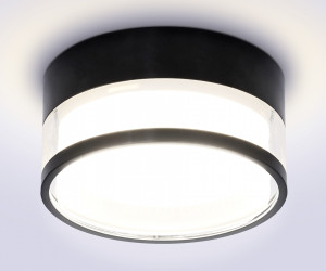 TN5506 SBK/CL черный песок/прозрачный GX53 D85*43